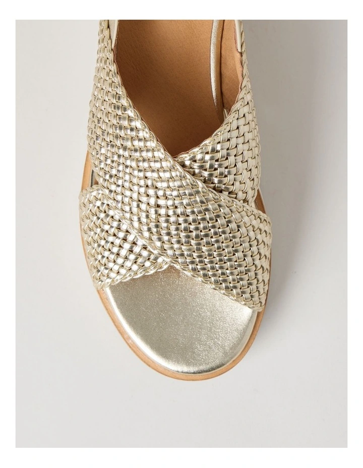 Dana Sandal in Gold image 3