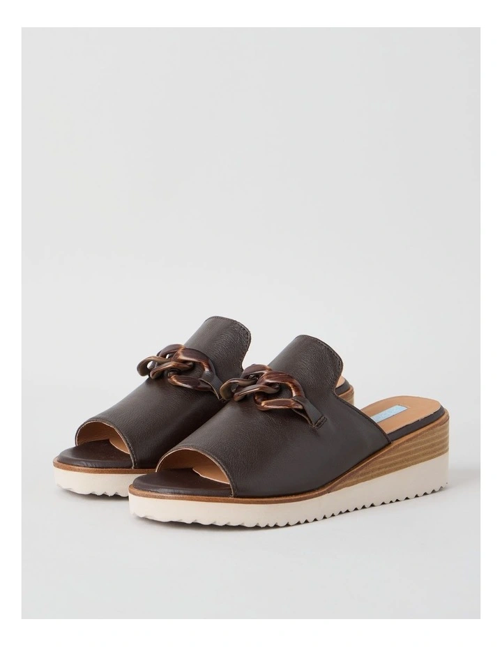 Sonya Sandal in Chocolate image 2