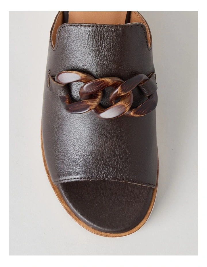 Sonya Sandal in Chocolate image 5