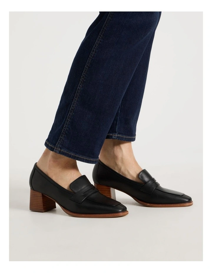 Ella Heeled Shoes in Black image 2