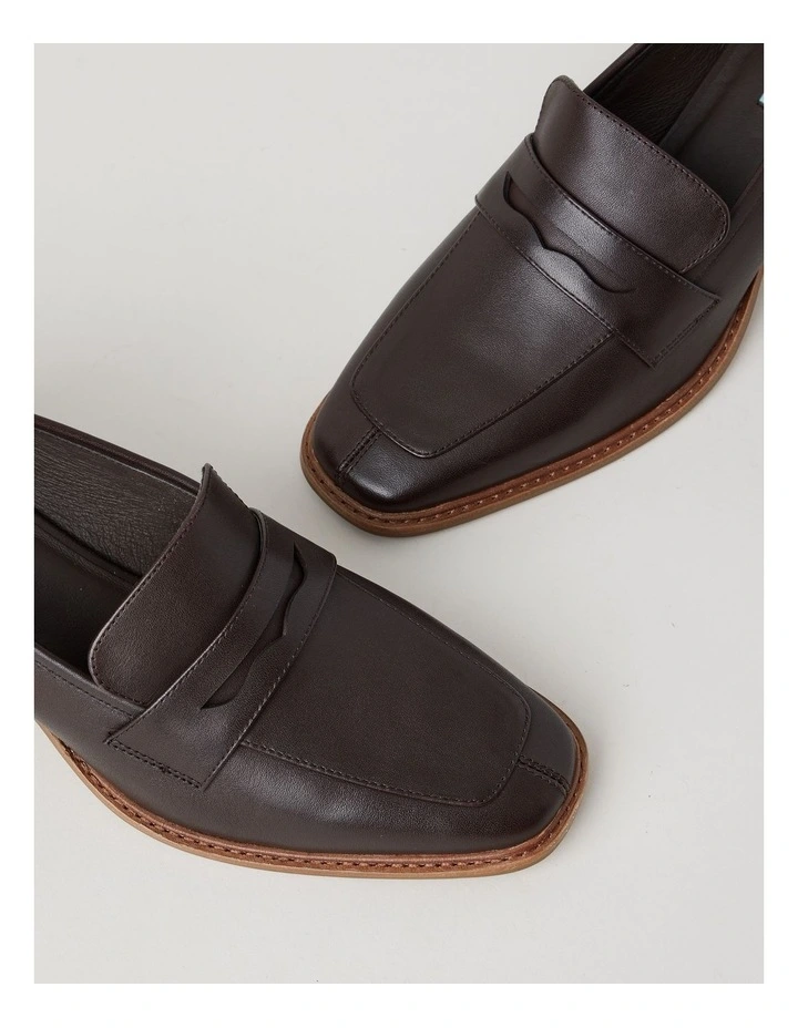 Ella Heeled Shoes in Chocolate image 3