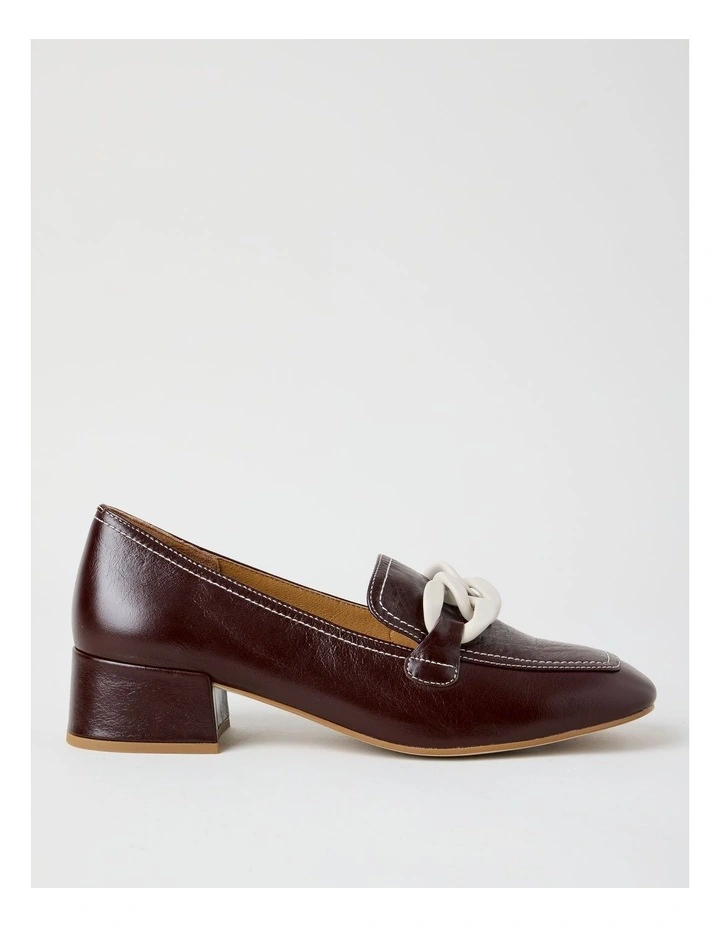 Linda Heeled Shoes in Espresso image 1