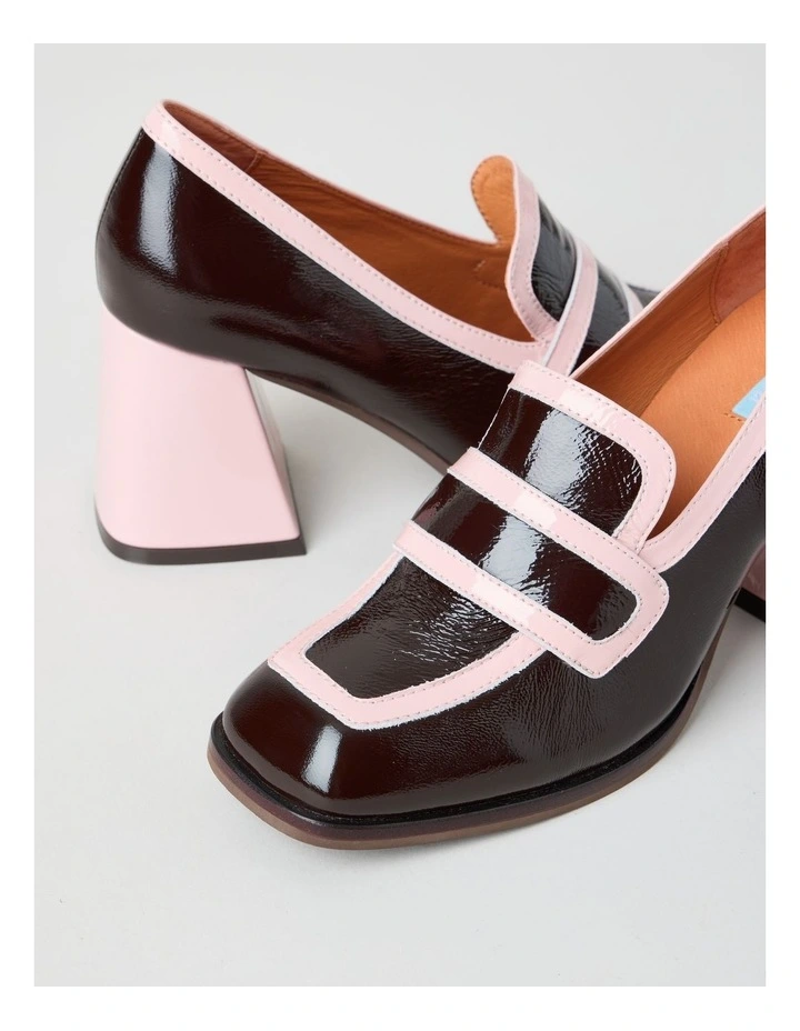 Valentina Heeled Shoes in Chocolate image 2