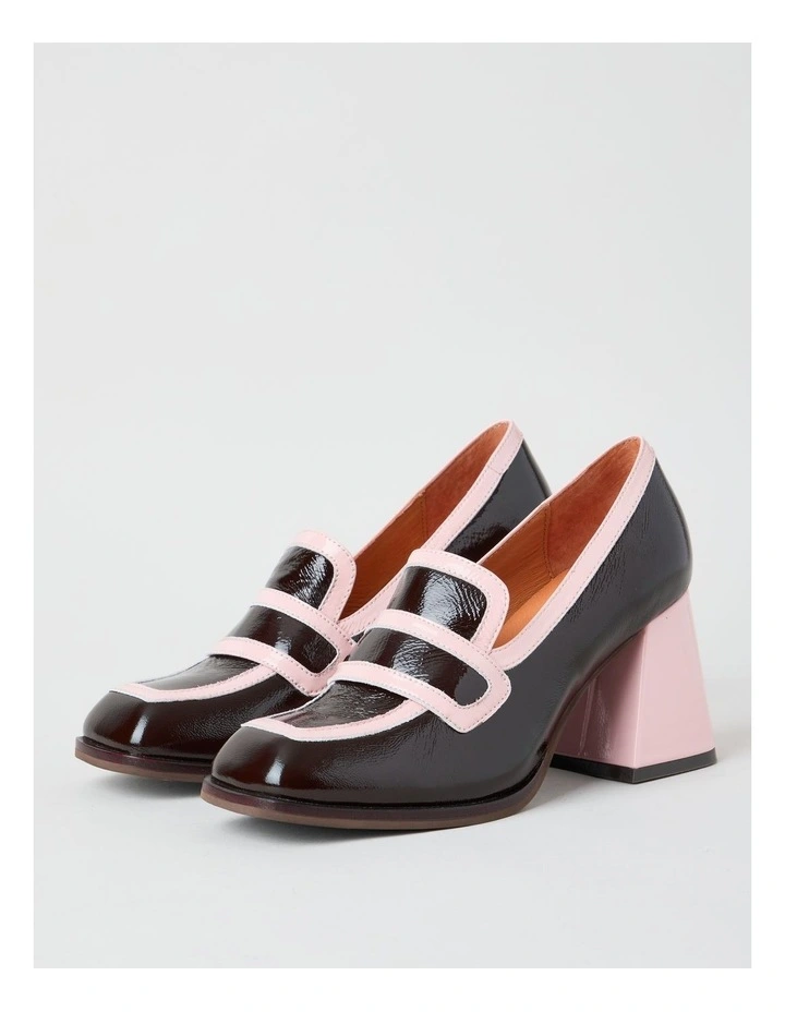 Valentina Heeled Shoes in Chocolate image 3