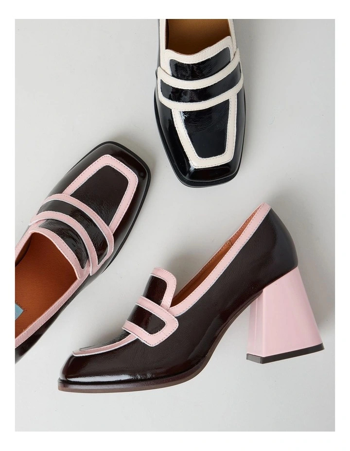 Valentina Heeled Shoes in Chocolate image 6