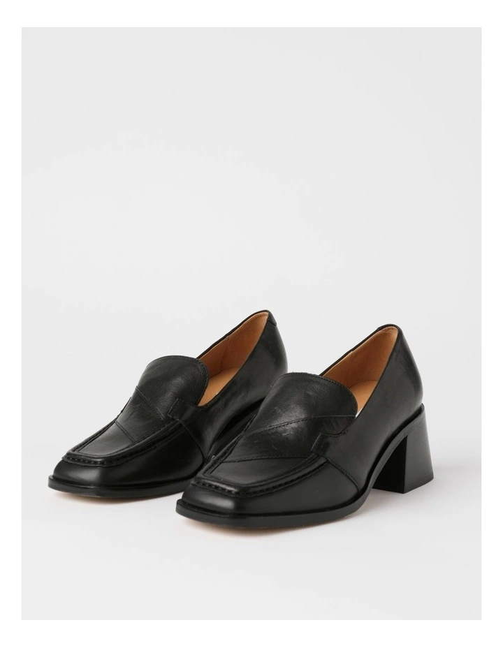 Rome Heeled Shoes in Black image 3