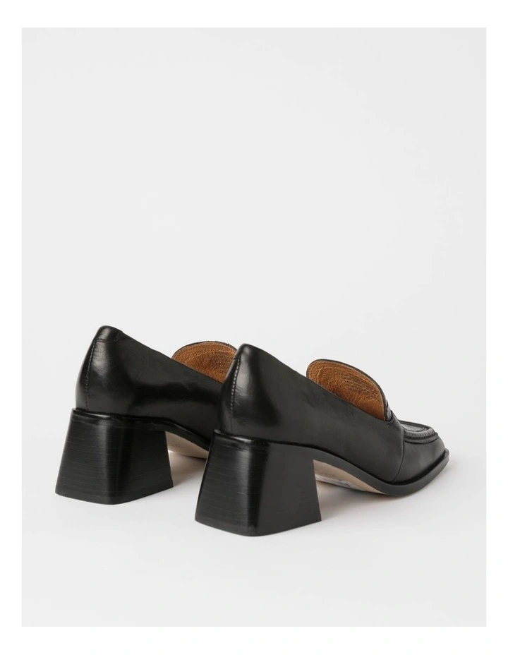 Rome Heeled Shoes in Black image 4