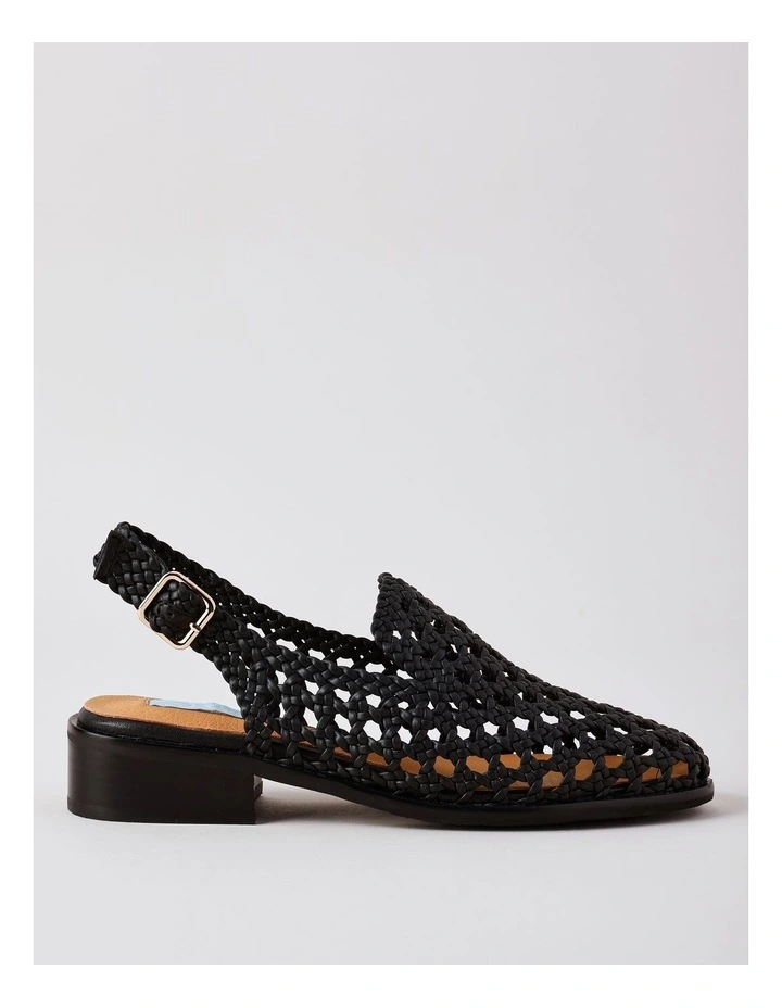 Aria Flat Shoes in Black image 2
