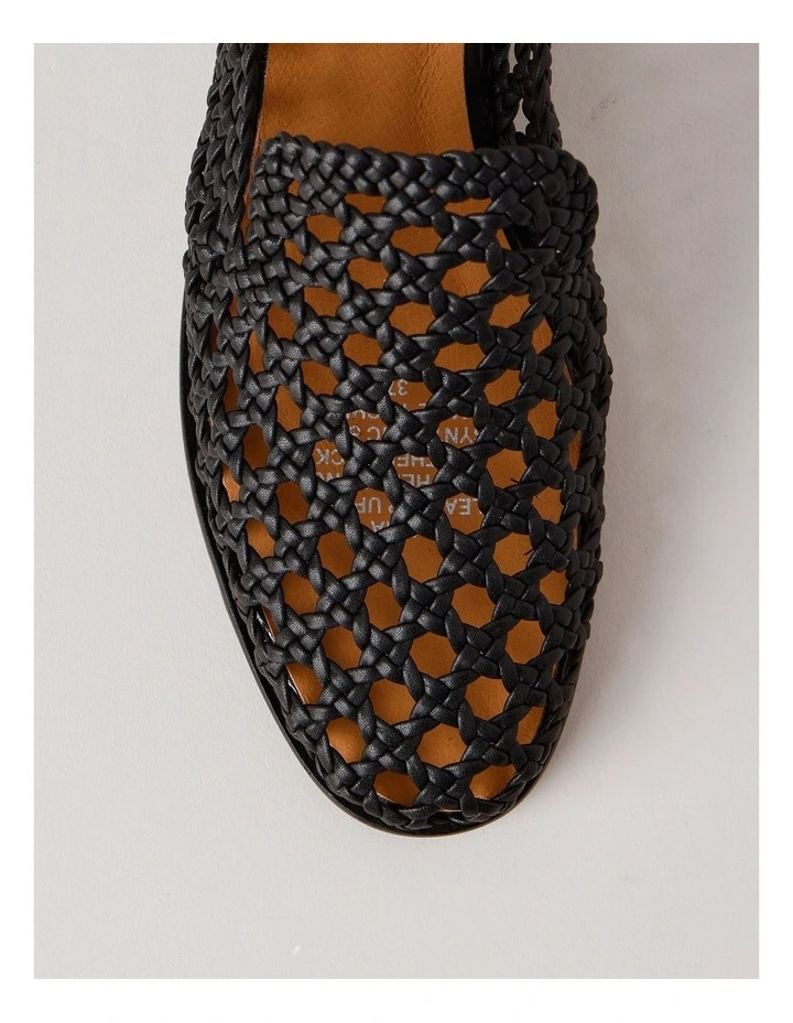 Aria Flat Shoes in Black image 5