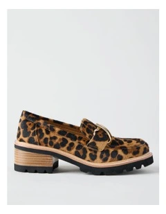 Dawson Heeled Shoes in Leopard