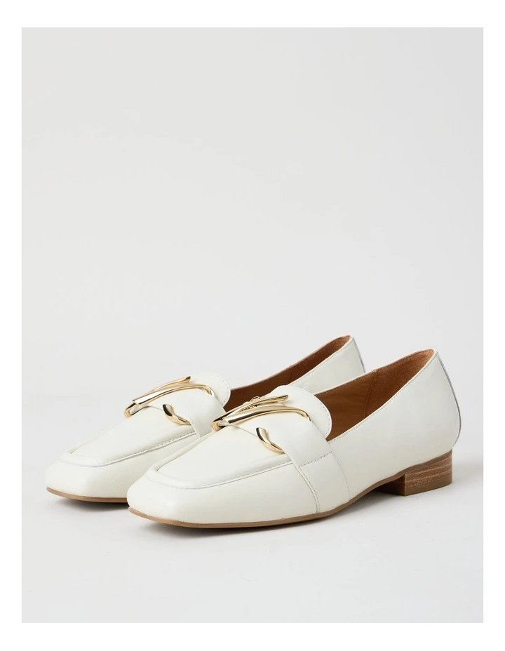 Spencer Flat Shoes in Bone image 3