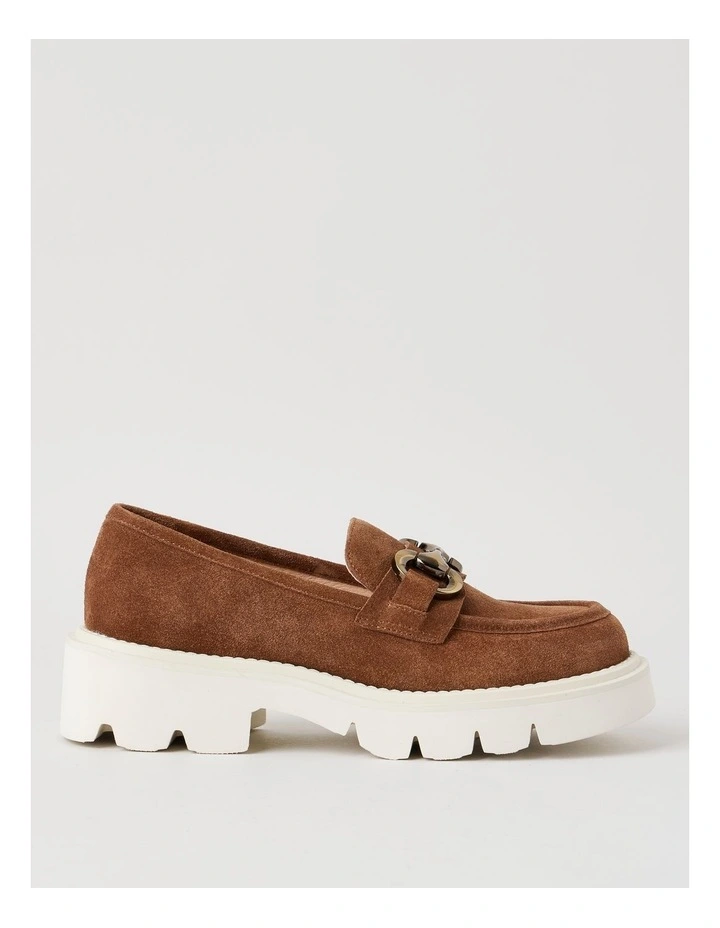 Percy Heeled Shoes in Dark Tan image 1