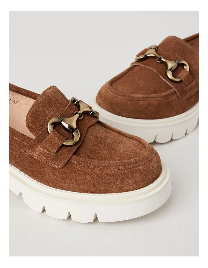 Percy Heeled Shoes in Dark Tan image 2