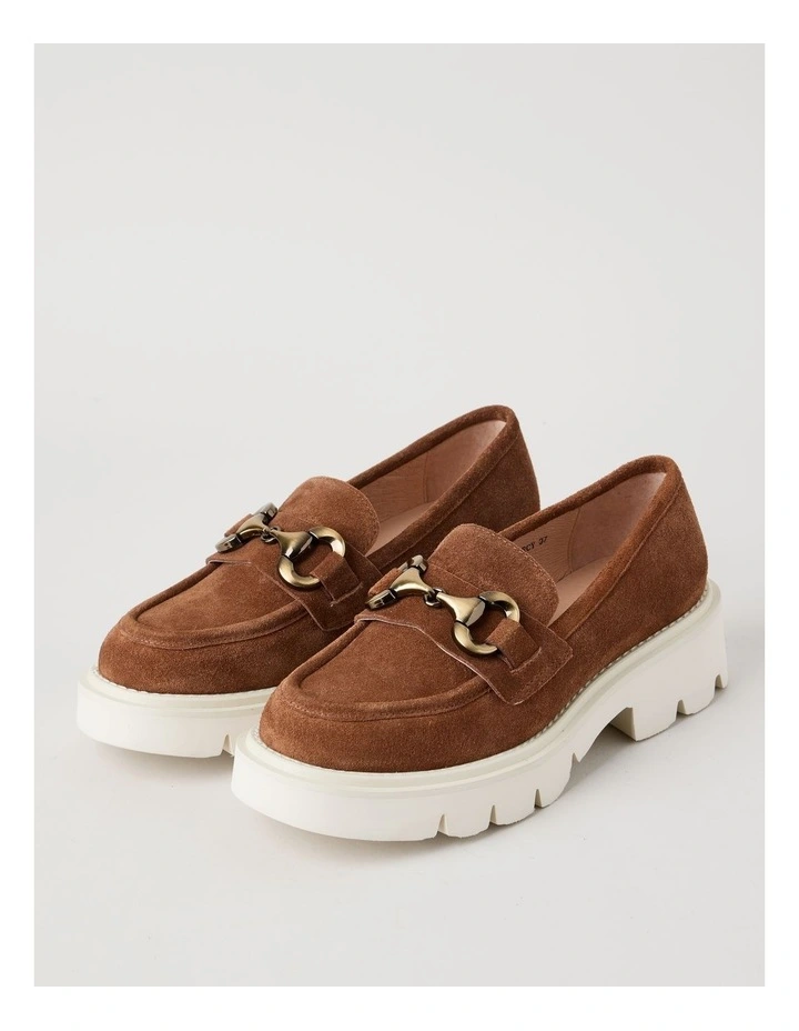 Percy Heeled Shoes in Dark Tan image 3
