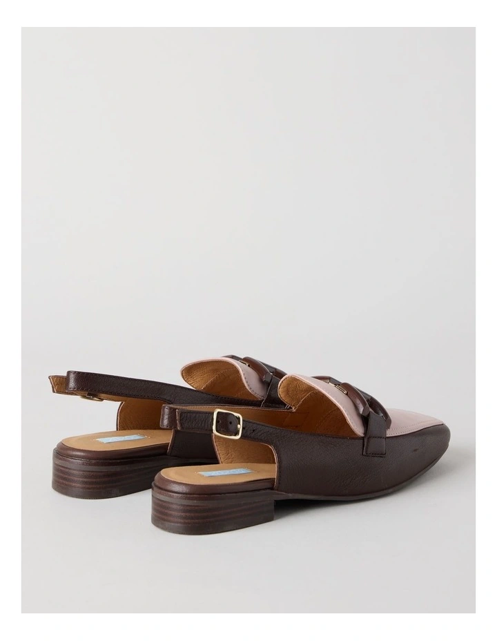 Sidney Flat Shoes in Choc Pink Combo image 4