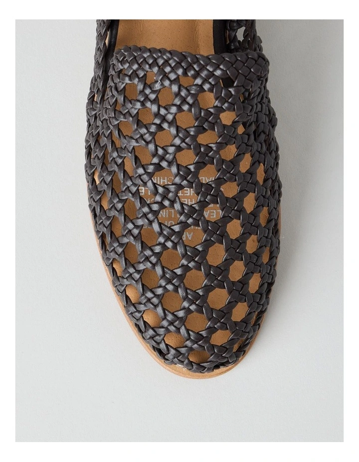 Aria Flat Shoes in Chocolate image 5