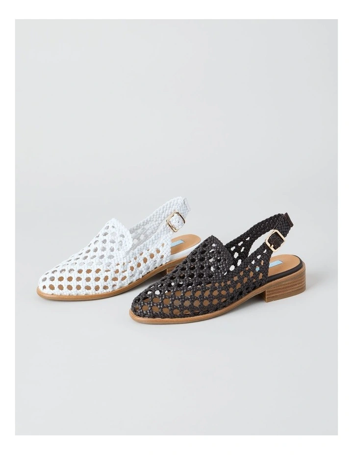 Aria Flat Shoes in Chocolate image 6