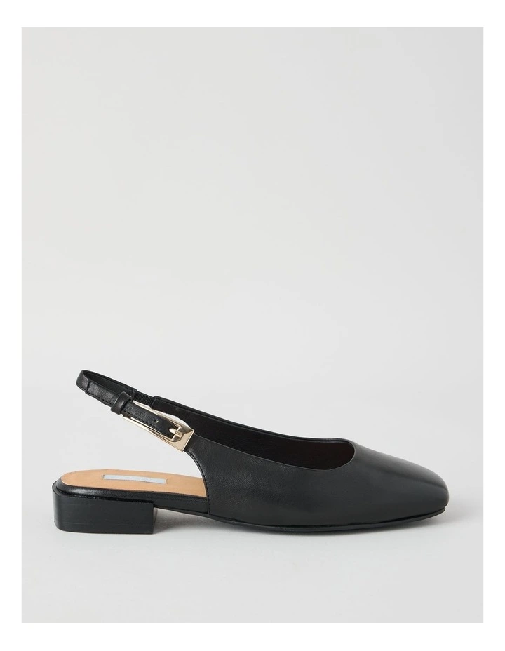 Bessie Flat Shoes in Black image 1