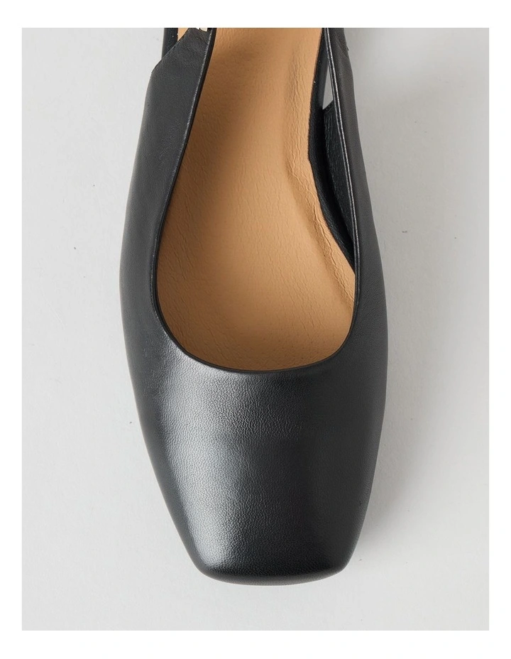 Bessie Flat Shoes in Black image 5