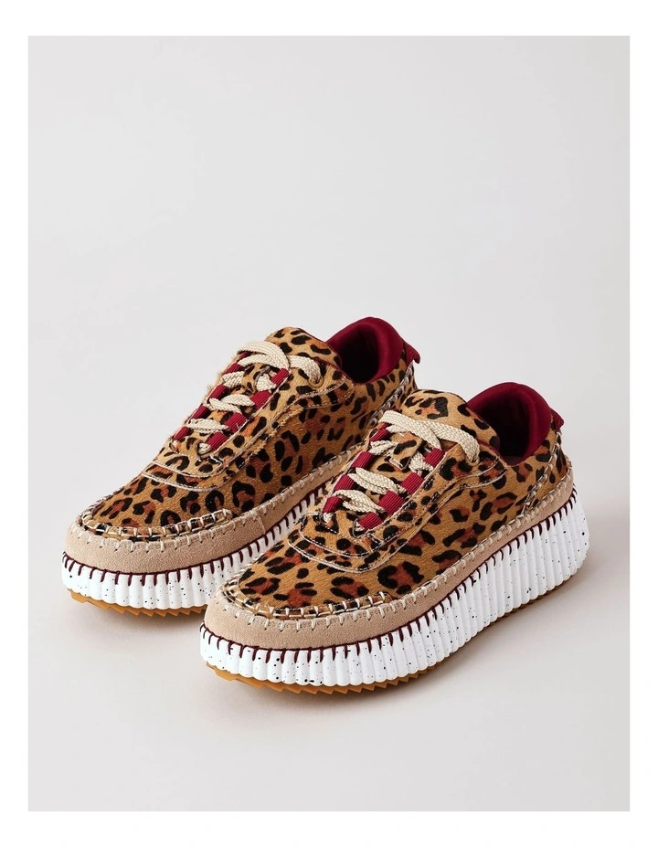Tabitha Sneaker in Animal Multi Leather image 2
