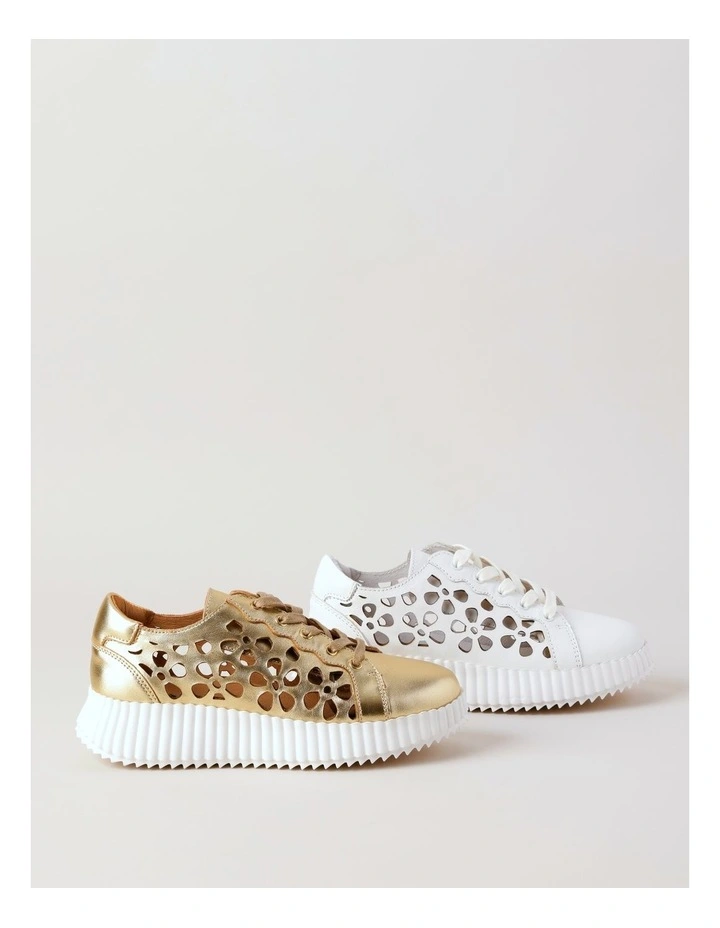 Harlow Sneaker in Gold image 6