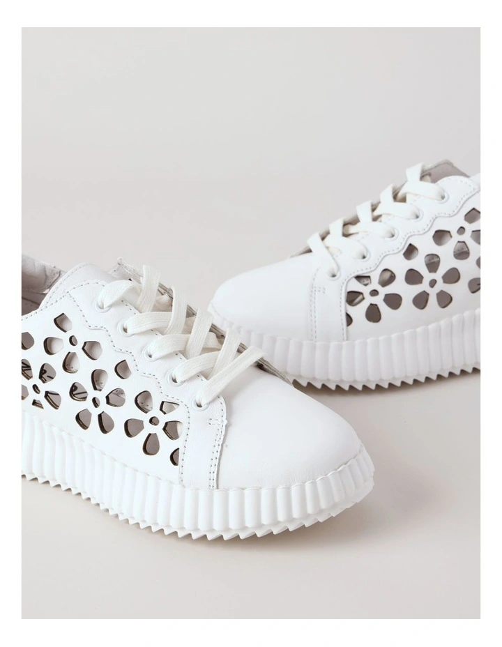 Harlow Sneaker in White image 3