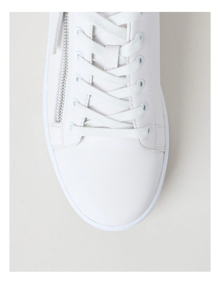 Rusty Sneaker in White/Leopard image 6