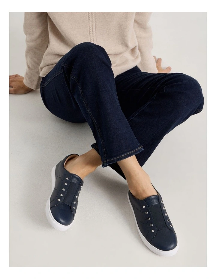 Jenny Sneaker in Navy image 2