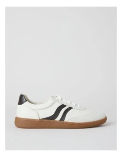 Houston Sneaker in Beige/Choc
