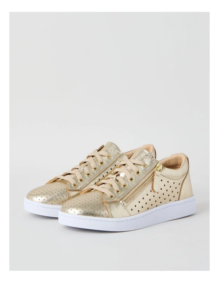 Gia Sneaker in Gold image 2