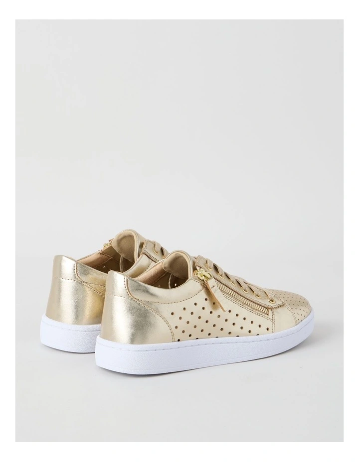 Gia Sneaker in Gold image 4