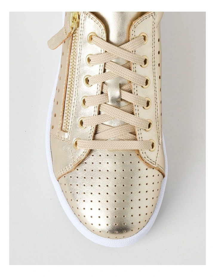 Gia Sneaker in Gold image 5