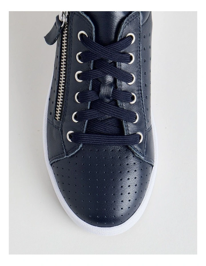Gia Sneaker in Navy image 3