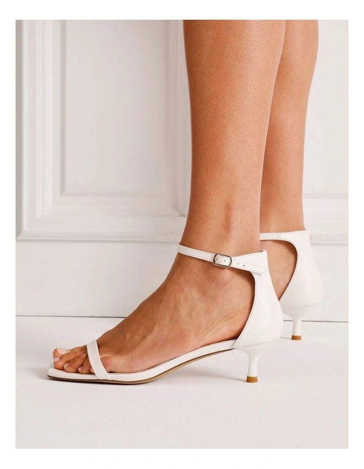 Courtney Sandal in White image 2