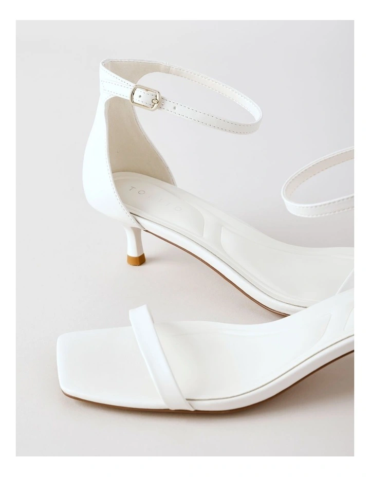 Courtney Sandal in White image 5