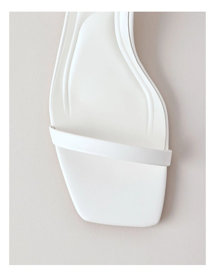 Courtney Sandal in White image 6
