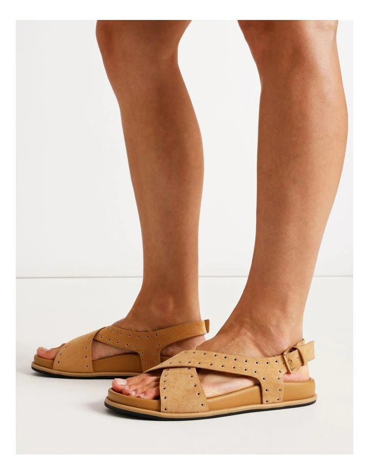 Eliza Sandal in Light Tan image 2