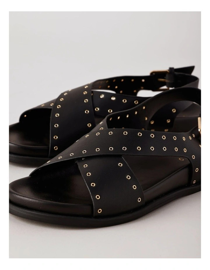 Eliza Sandal in Black image 6