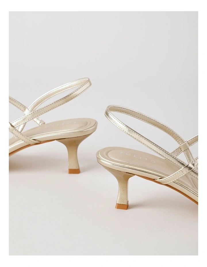 Sophie Sandal in Gold image 5