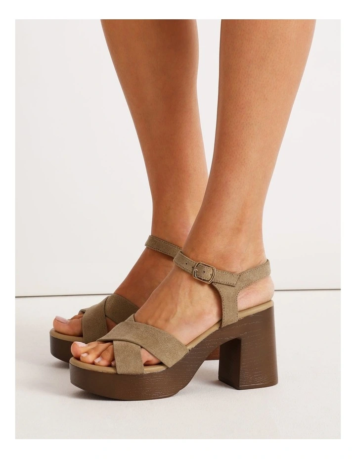 Marley Sandal in Light Taupe image 2