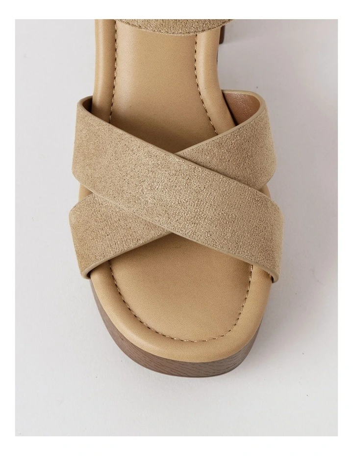 Marley Sandal in Light Taupe image 6