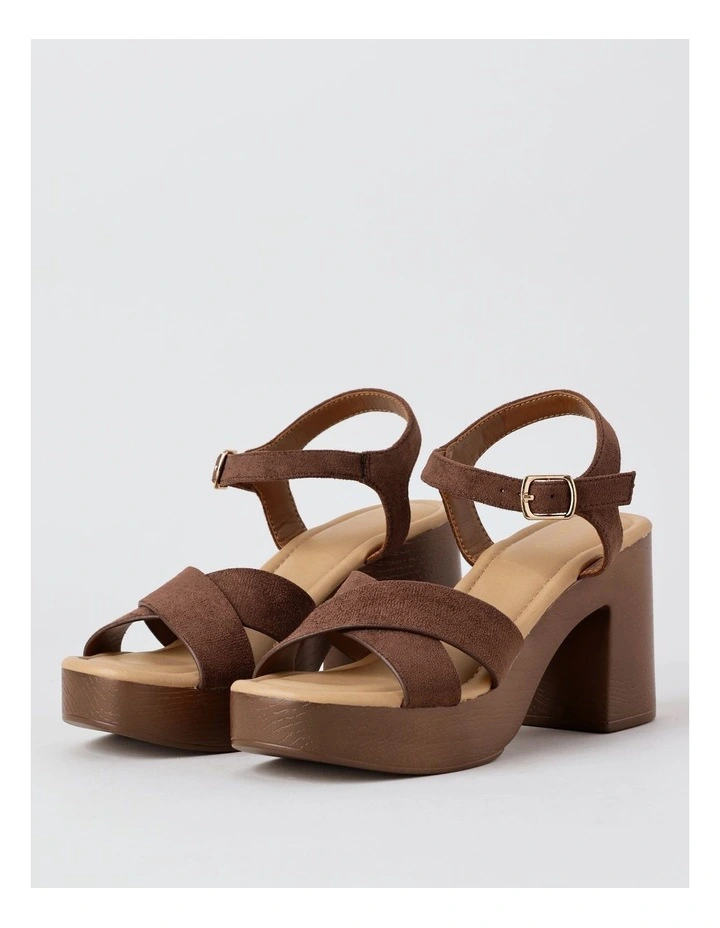 Marley Sandal in Chocolate image 3