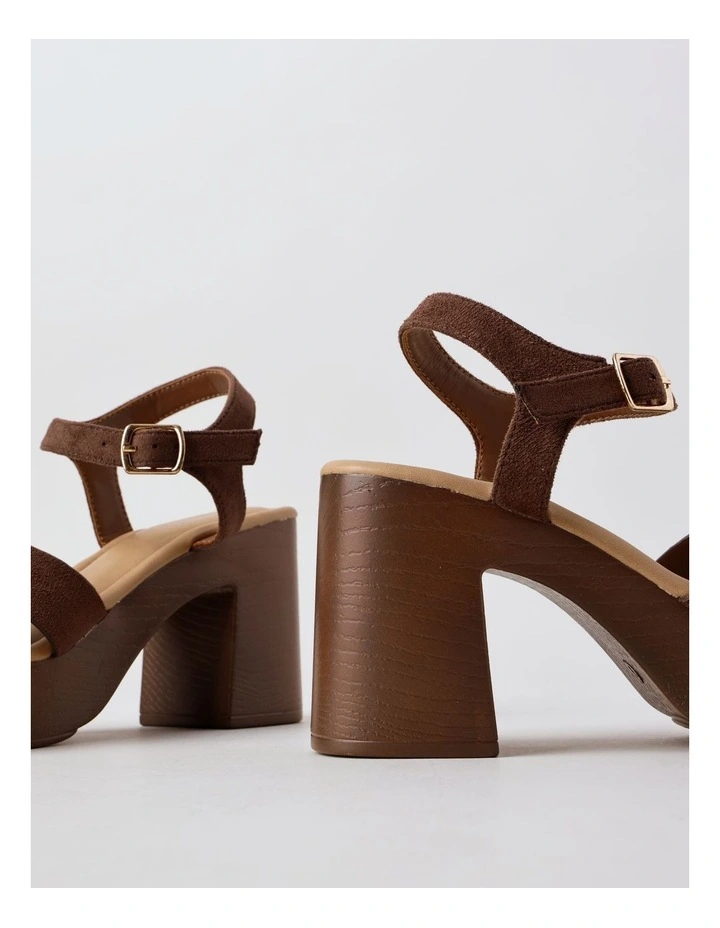 Marley Sandal in Chocolate image 4