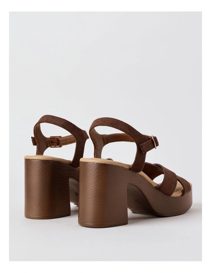 Marley Sandal in Chocolate image 5