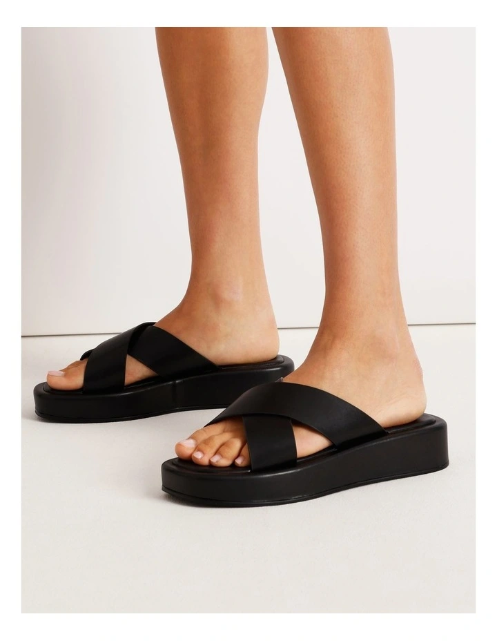 Wish Sandal in Black image 2