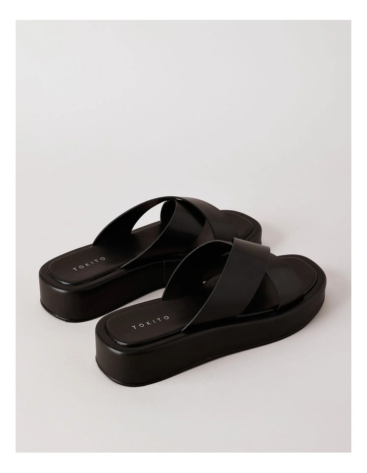 Wish Sandal in Black image 5