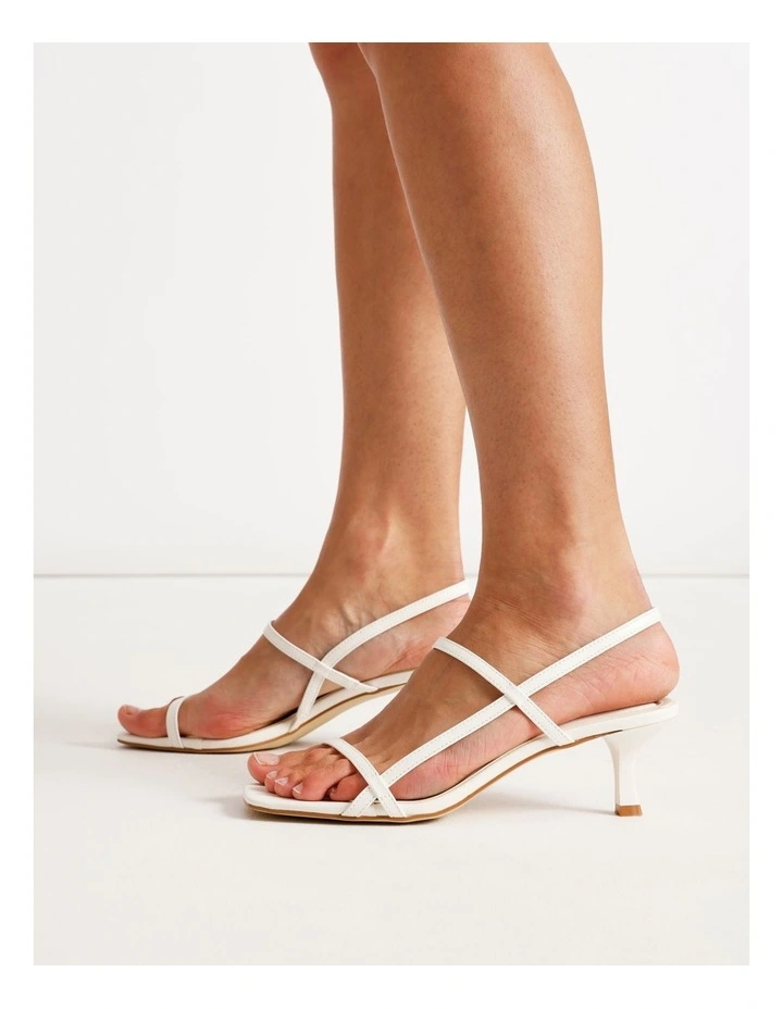 Sophie Sandal in White image 2