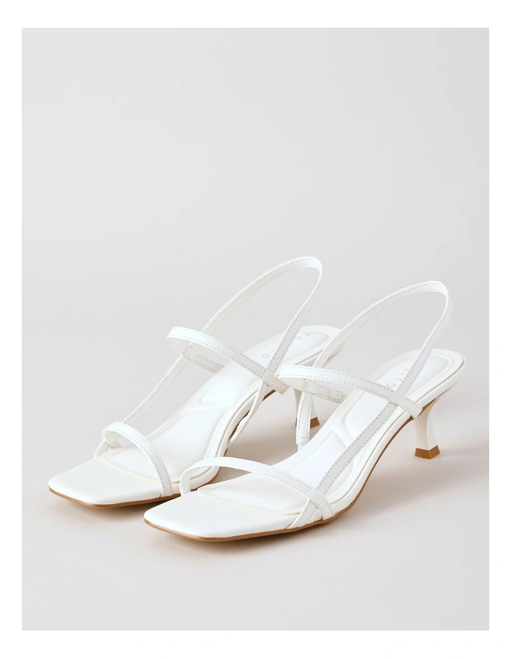 Sophie Sandal in White image 3