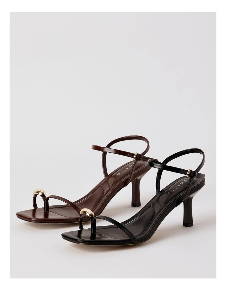 Tessa Sandal in Black image 7