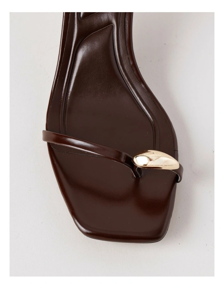Tessa Sandal in Chocolate image 6